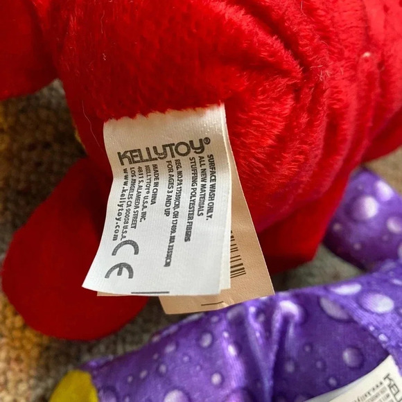 2 Pieces Lot of Kellytoy Plush Frogs - Picture 3 of 5